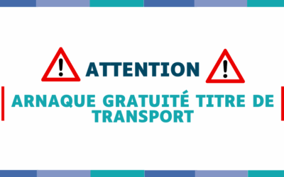 ⚠️ ARNAQUE EN LIGNE : FAUSSE CARTE DE TRANSPORT GRATUITE ⚠️